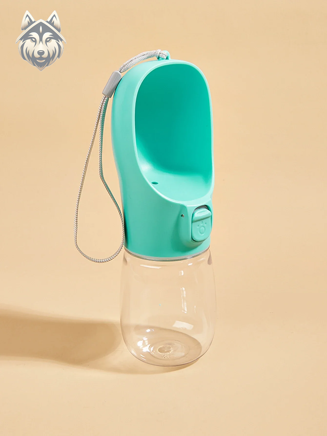 Leak-Proof Portable Dog Travel Water Bottle with Built-In Drinking Bowl