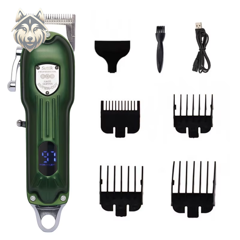 Koda & Kompany™ Precision Pet Clipper – All-Metal Quiet Grooming Trimmer for Dogs & Cats